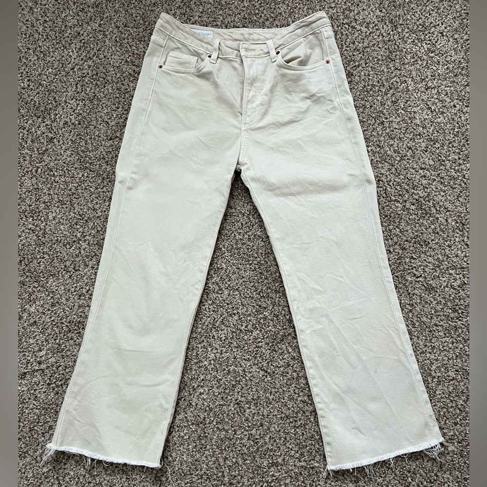Zara Cream Jeans